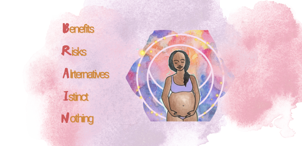 BRAINS birth decision making tool informed consent pregnancy choices