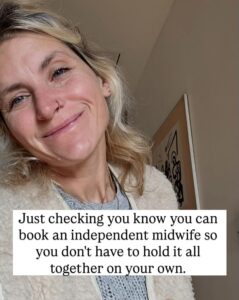 independent midwife virginia rowan sussex and london